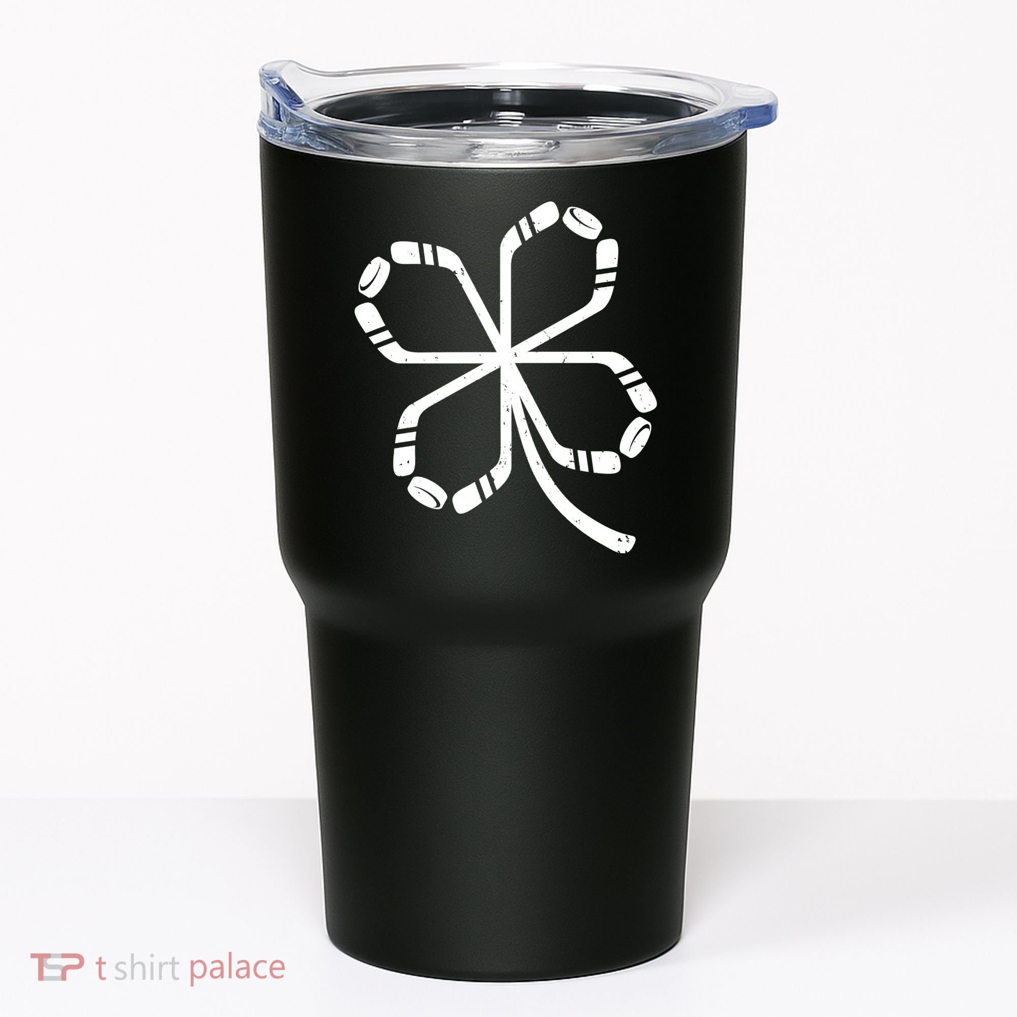 Clover Hockey Logo Tumbler