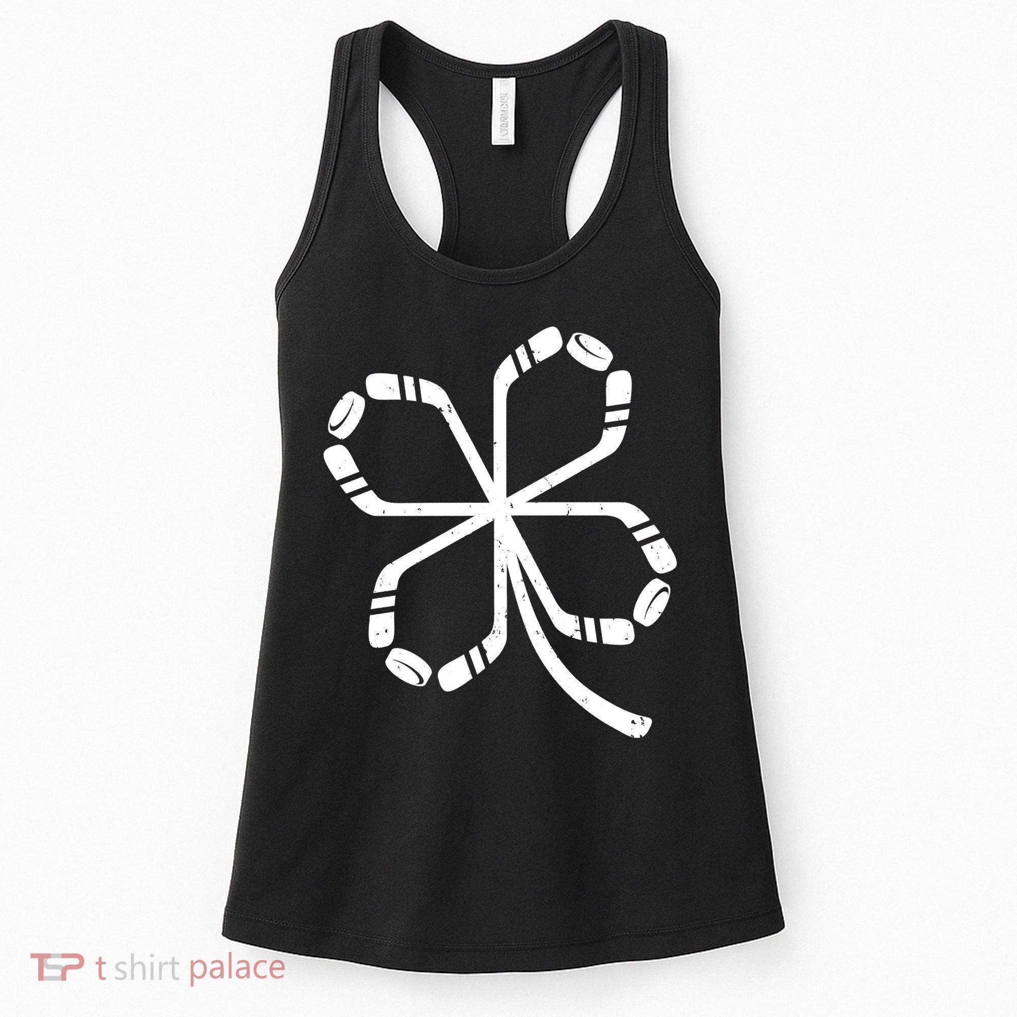 Clover Hockey Logo Women's Tank Top