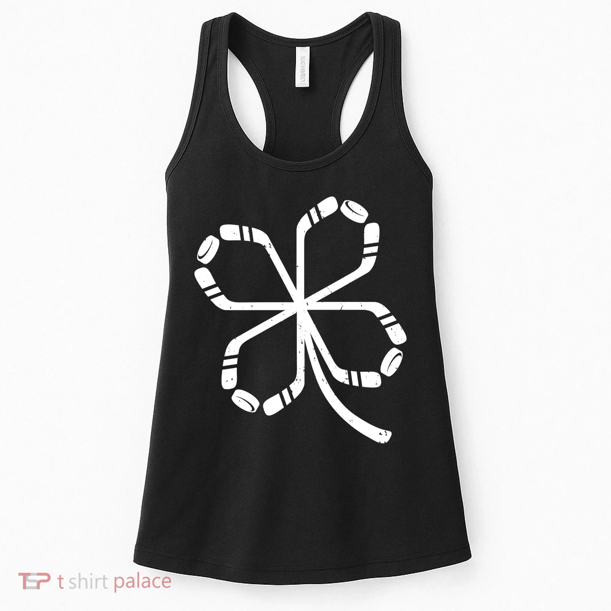 Clover Hockey Logo Women's Tank Top