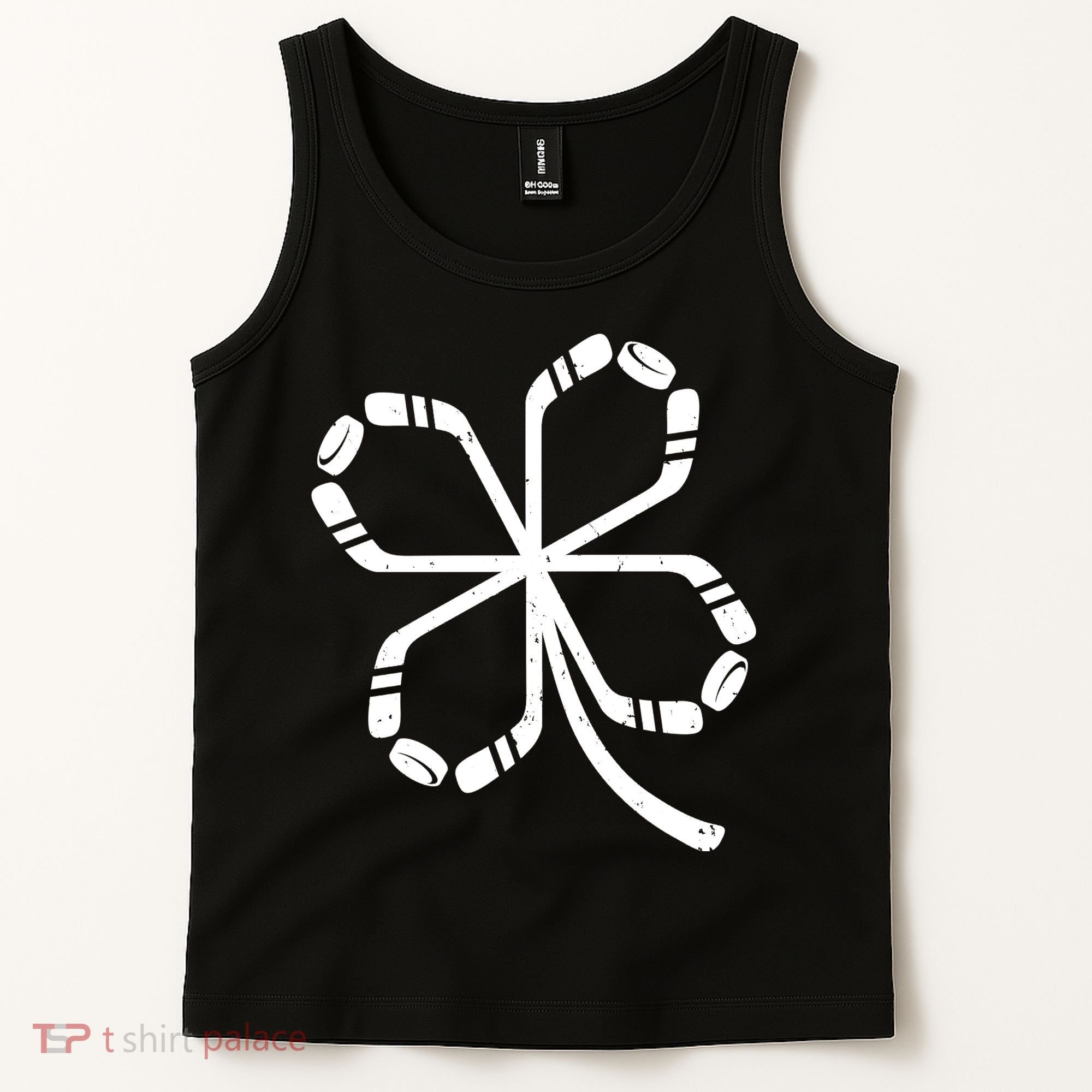 Clover Hockey Logo Tank Top