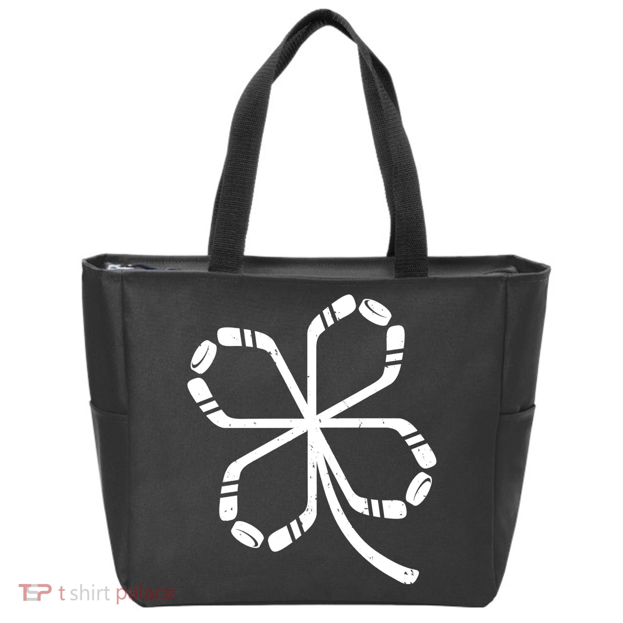 Clover Hockey Logo Tote Bag