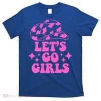 Cowboy Hat Let's Go Girls Western Cowgirls T-Shirt thumb 0