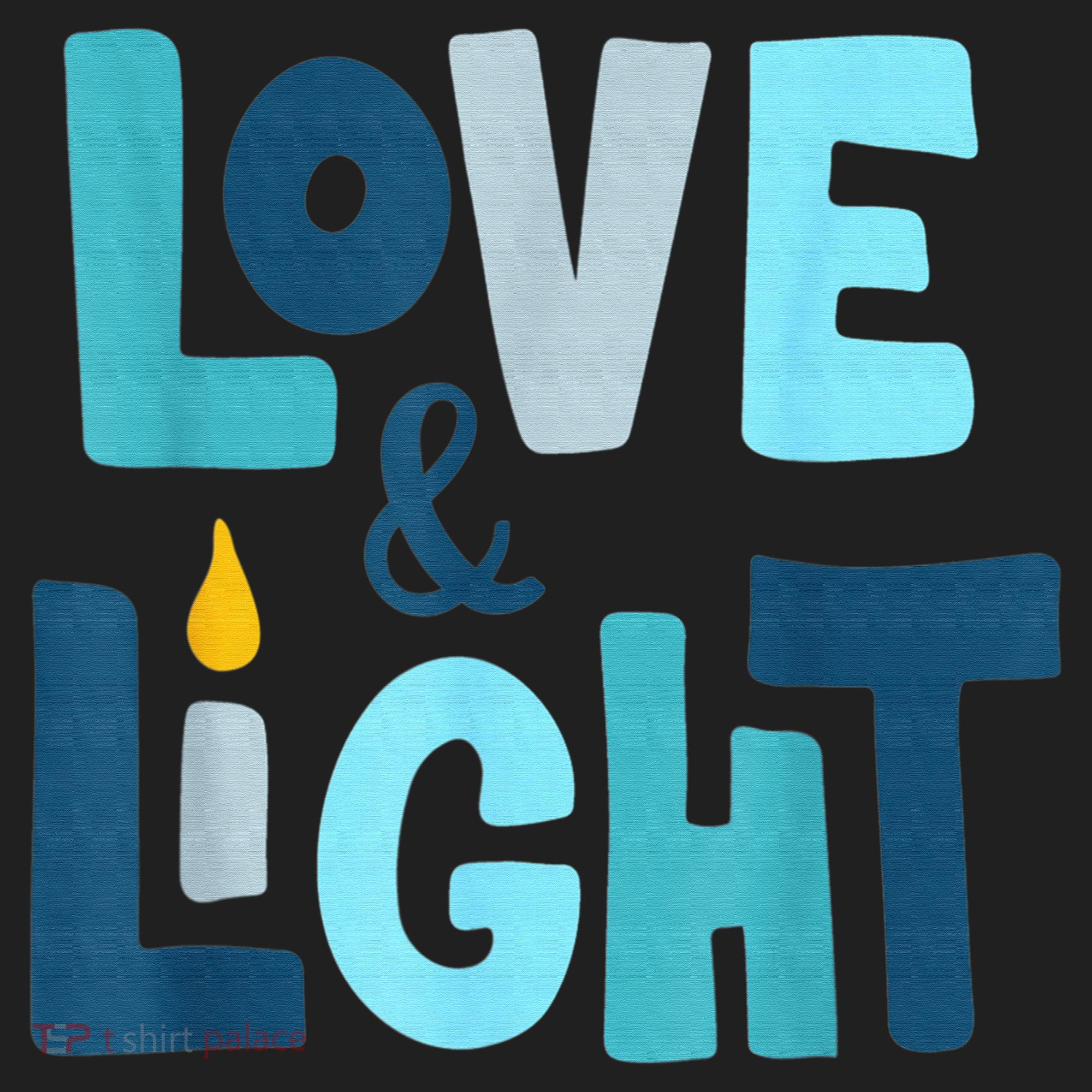 Christmas Hanukkah Love And Light Chanukah Jewish  Women's Sweatshirt