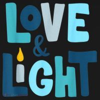 Christmas Hanukkah Love And Light Chanukah Jewish  Mousepad thumb 1