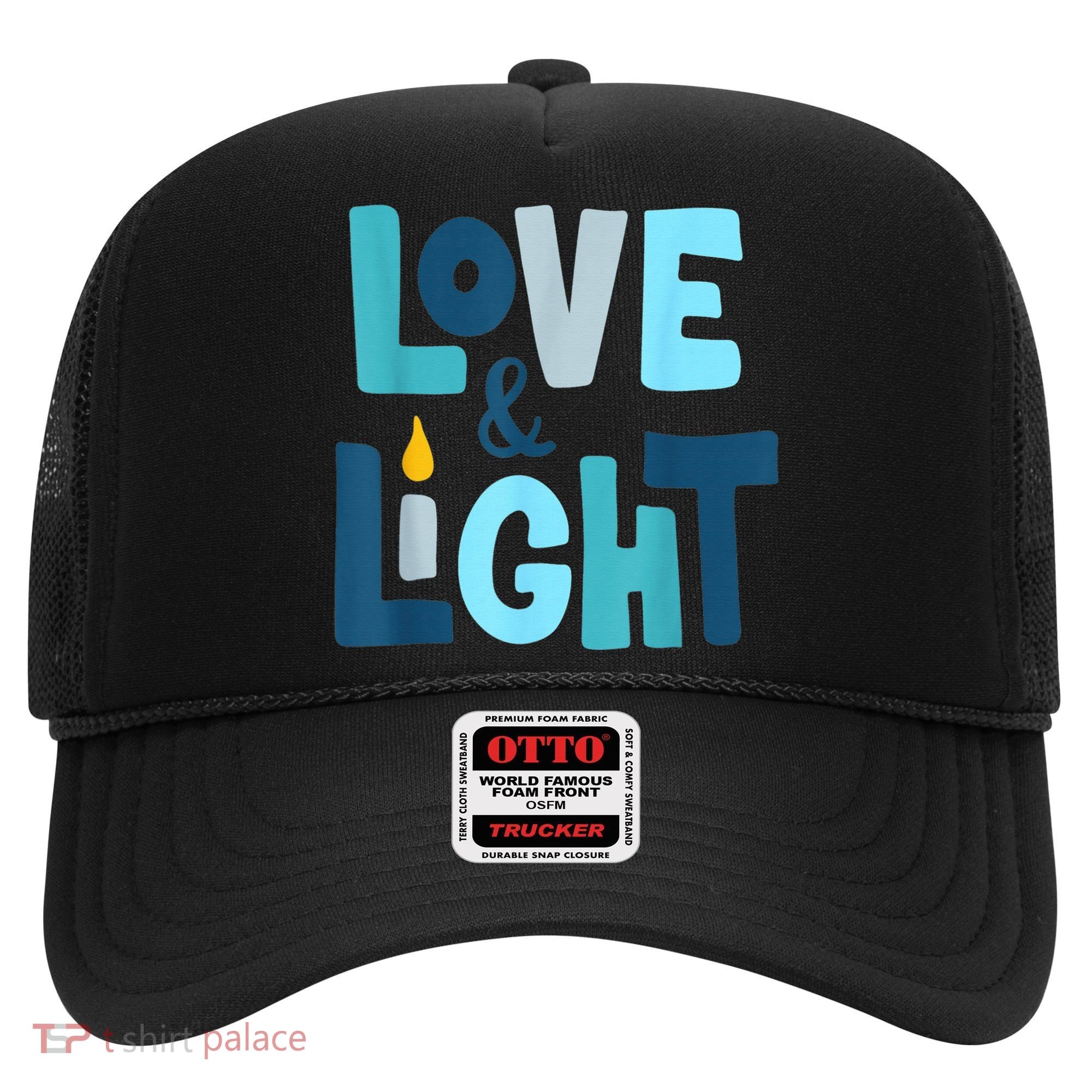 Christmas Hanukkah Love And Light Chanukah Jewish  Hat