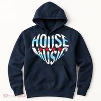 Chicago House Music I Love House Music DJ Hoodie thumb 0