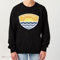 Copper Harbor Michigan Mi Sunset Vacation Souvenir Women's Sweatshirt thumb 0