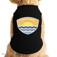 Copper Harbor Michigan Mi Sunset Vacation Souvenir Doggie Tank thumb 0