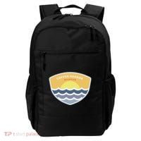 Copper Harbor Michigan Mi Sunset Vacation Souvenir Backpack thumb 0