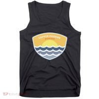 Copper Harbor Michigan Mi Sunset Vacation Souvenir Tank Top thumb 0