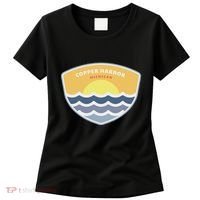 Copper Harbor Michigan Mi Sunset Vacation Souvenir Women's T-Shirt thumb 0