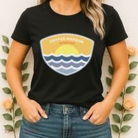 Copper Harbor Michigan Mi Sunset Vacation Souvenir Women's T-Shirt thumb 2