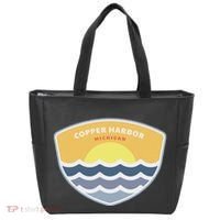 Copper Harbor Michigan Mi Sunset Vacation Souvenir Tote Bag thumb 0