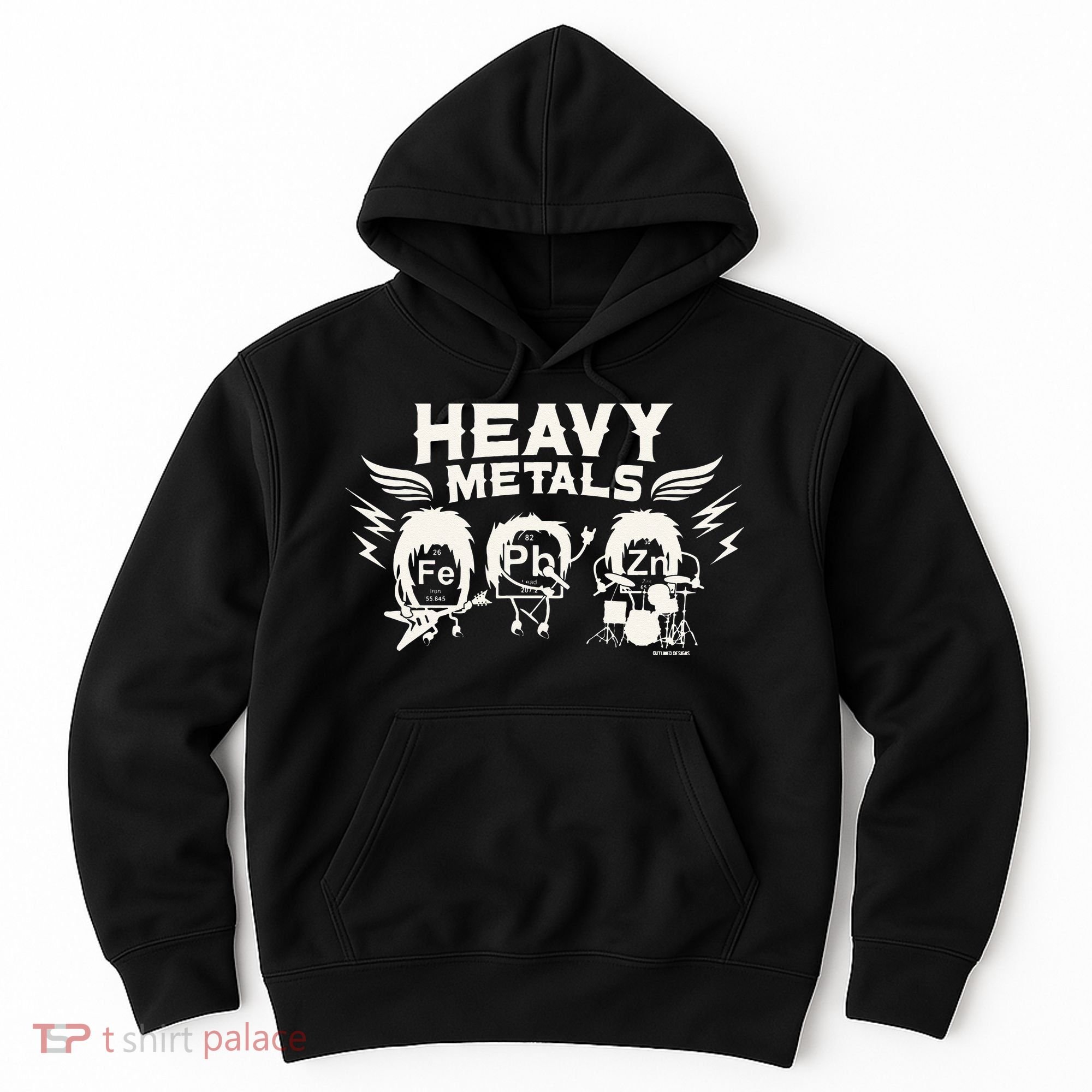 Chemistry Heavy Metals Geek Nerd Funny Chemist Hoodie