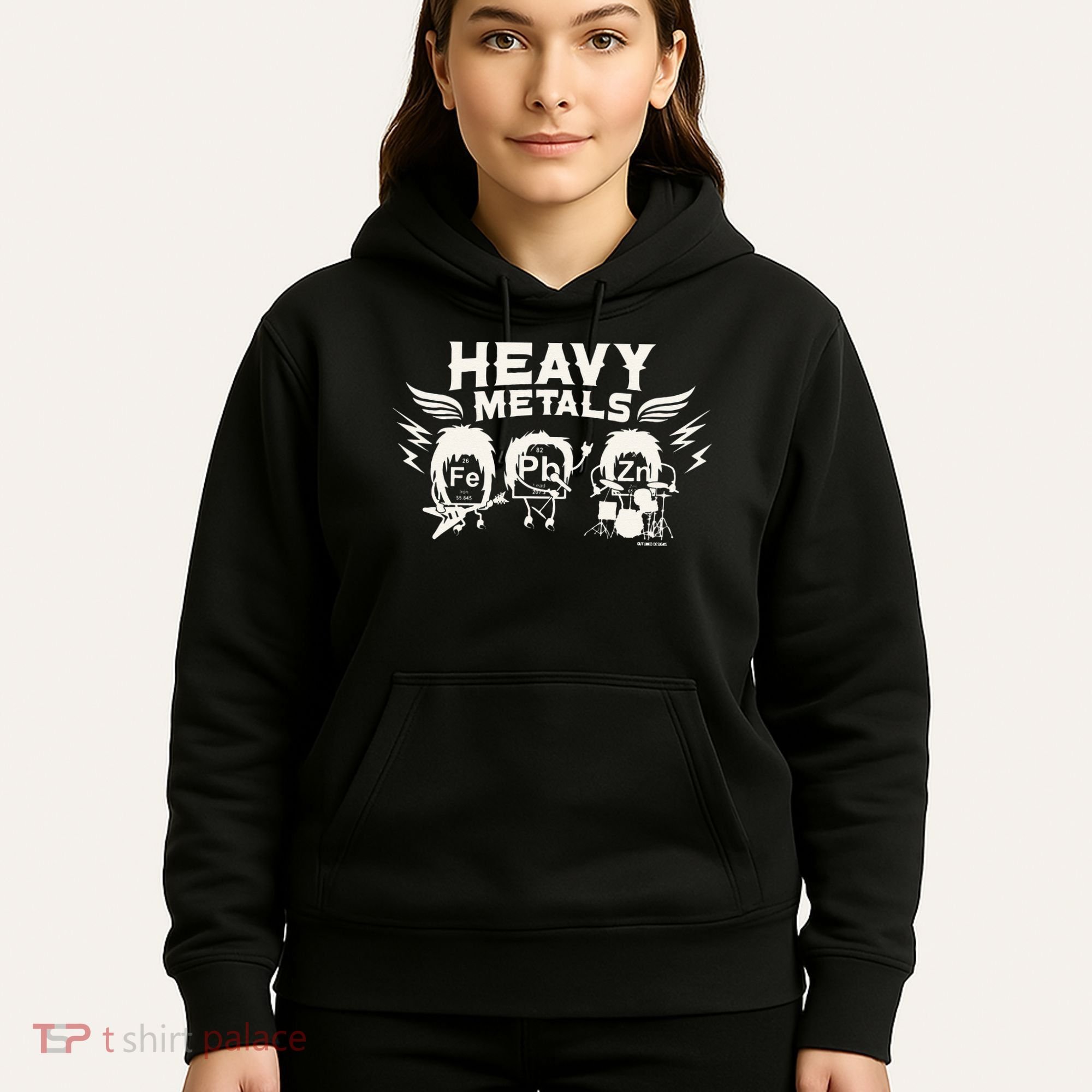 Chemistry Heavy Metals Geek Nerd Funny Chemist Hoodie