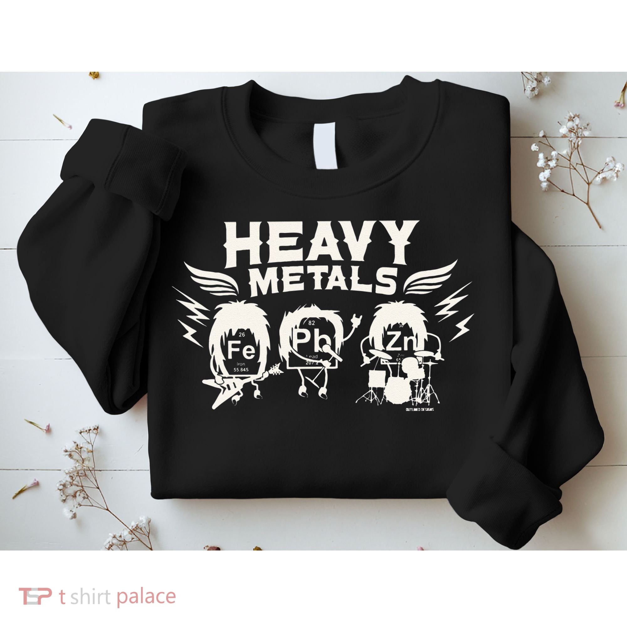 Chemistry Heavy Metals Geek Nerd Funny Chemist Sweatshirt
