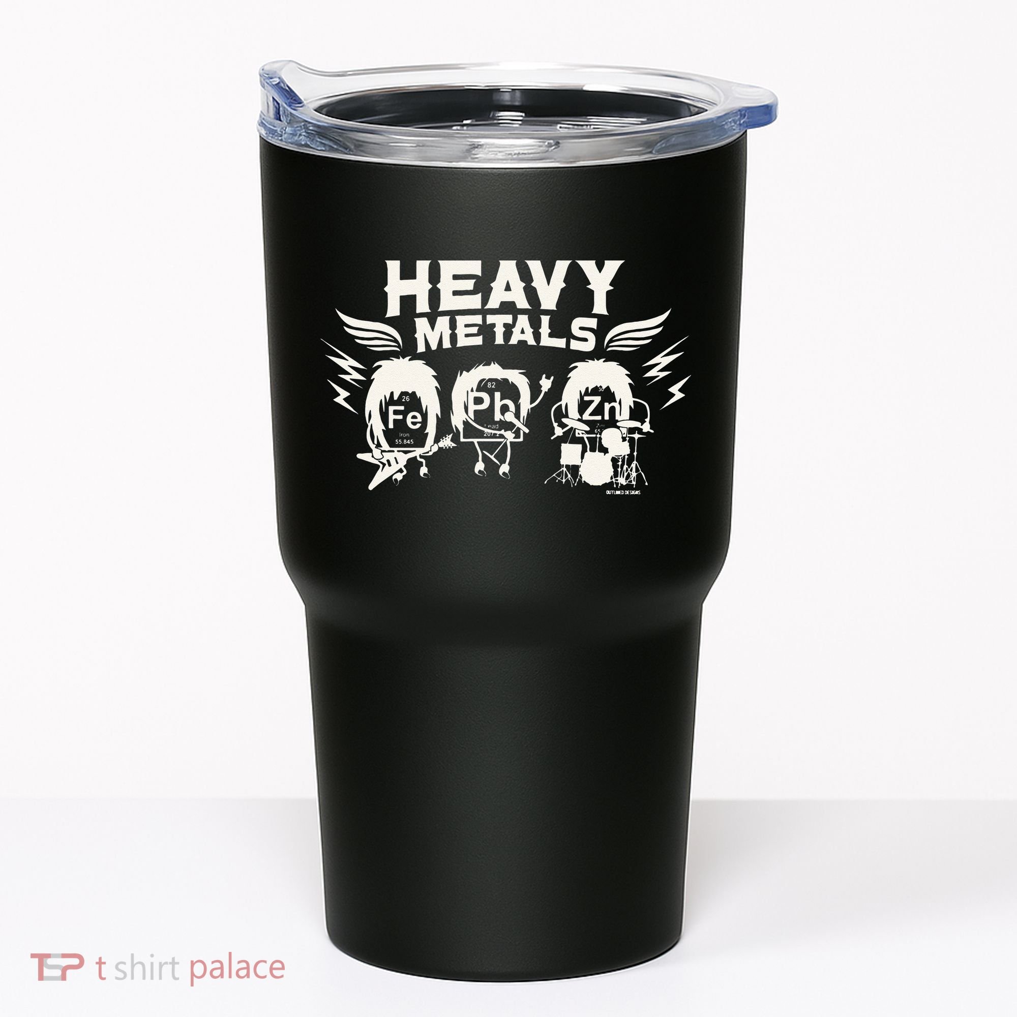 Chemistry Heavy Metals Geek Nerd Funny Chemist Tumbler