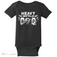 Chemistry Heavy Metals Geek Nerd Funny Chemist Baby Bodysuit thumb 0