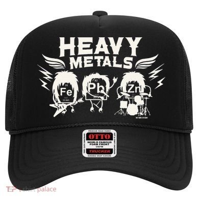 Chemistry Heavy Metals Geek Nerd Funny Chemist Hat