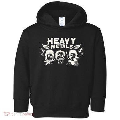 Chemistry Heavy Metals Geek Nerd Funny Chemist Toddler Hoodie