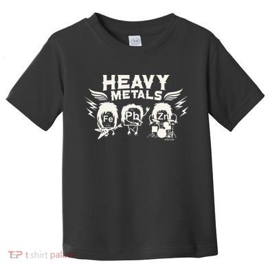 Chemistry Heavy Metals Geek Nerd Funny Chemist Toddler T-Shirt