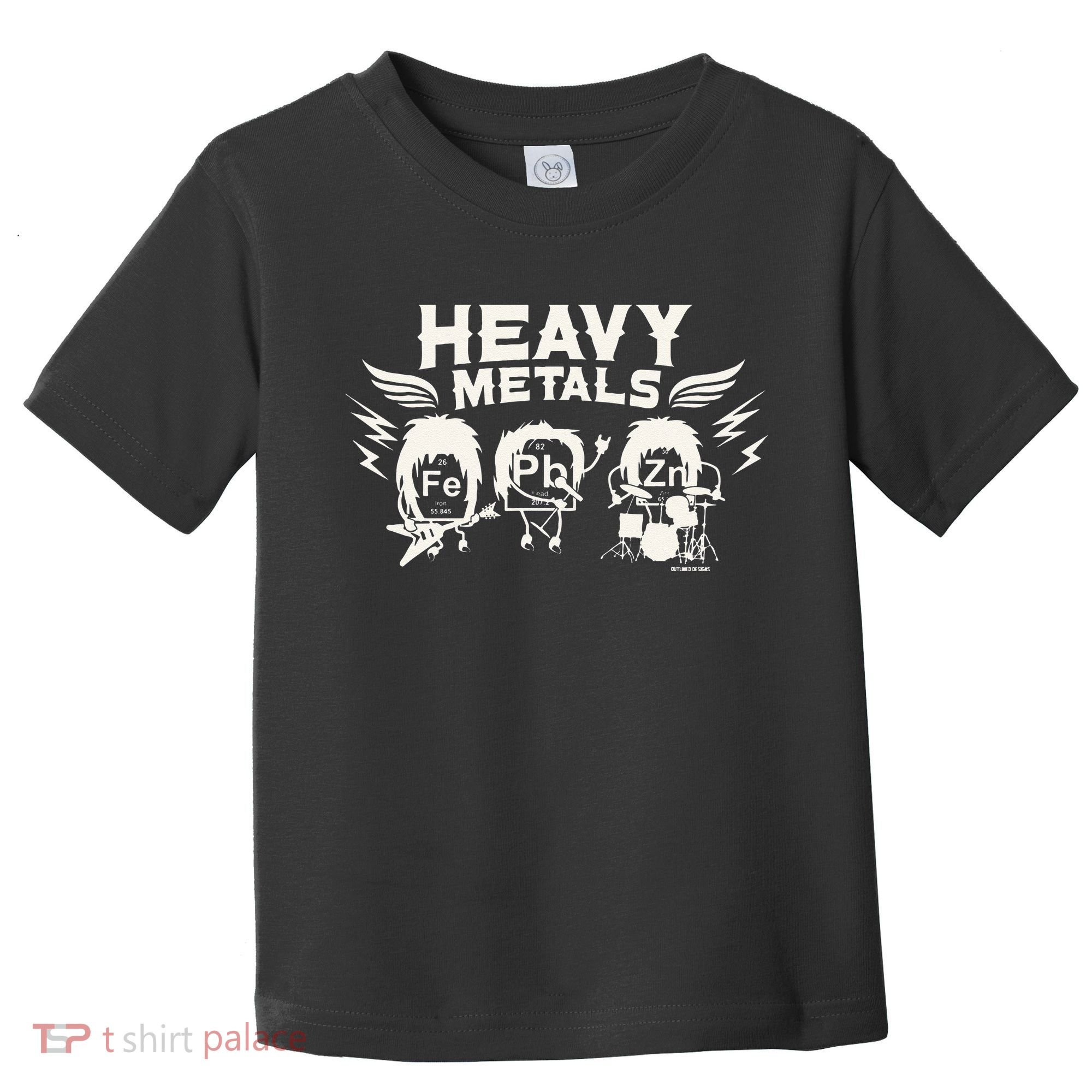 Chemistry Heavy Metals Geek Nerd Funny Chemist Toddler T-Shirt