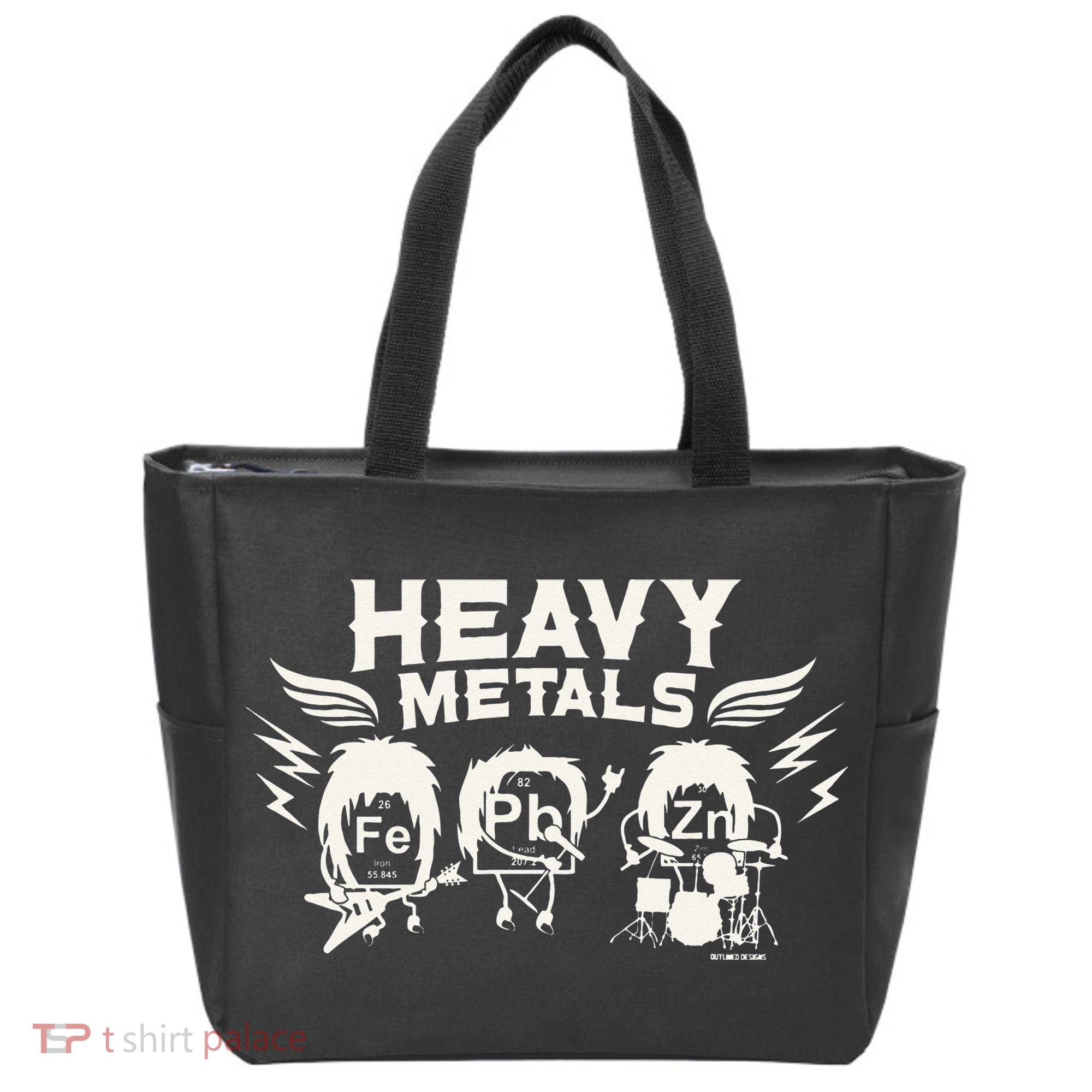 Chemistry Heavy Metals Geek Nerd Funny Chemist Tote Bag