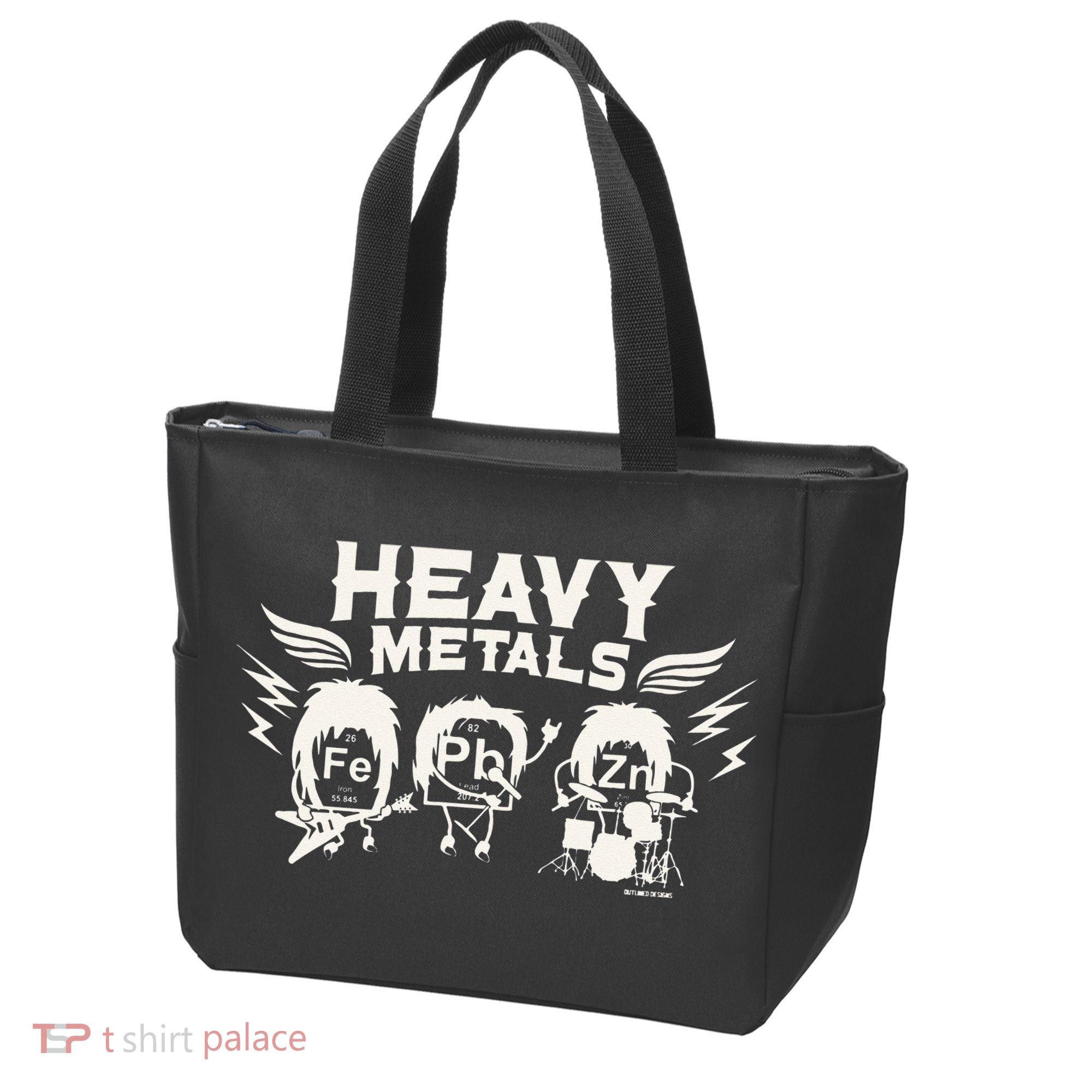 Chemistry Heavy Metals Geek Nerd Funny Chemist Tote Bag