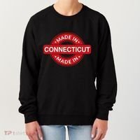 Connecticut Home Made In Connecticut Funny Label Women's Sweatshirt thumb 0