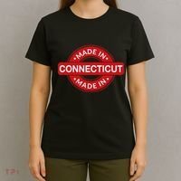 Connecticut Home Made In Connecticut Funny Label T-Shirt thumb 4