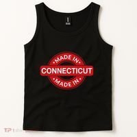 Connecticut Home Made In Connecticut Funny Label Tank Top thumb 2
