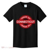 Connecticut Home Made In Connecticut Funny Label Kids T-Shirt thumb 0
