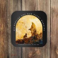 Christian His Mercies Are New Every Morning Bible Jesus Coaster thumb 0