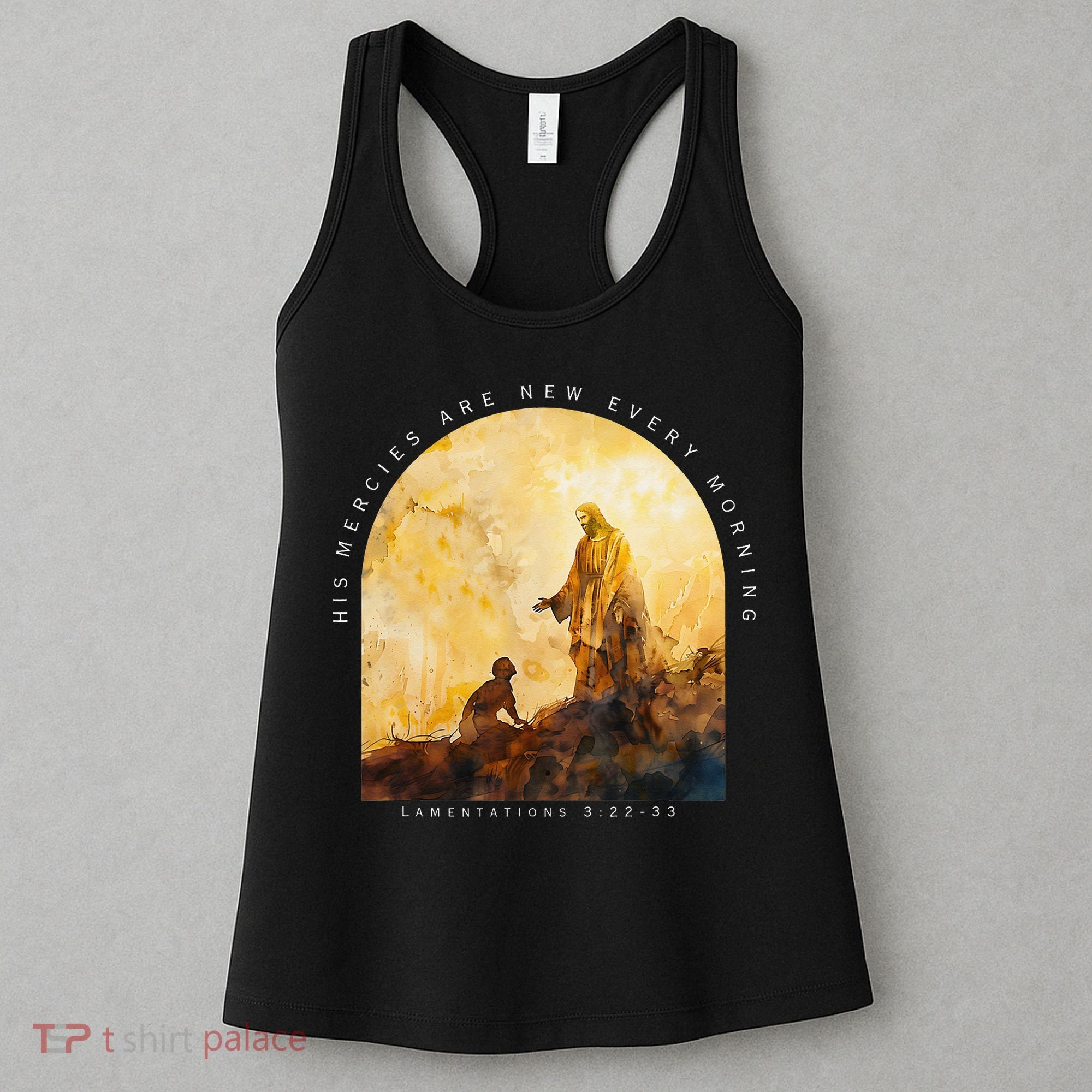 Christian His Mercies Are New Every Morning Bible Jesus Women's Tank Top