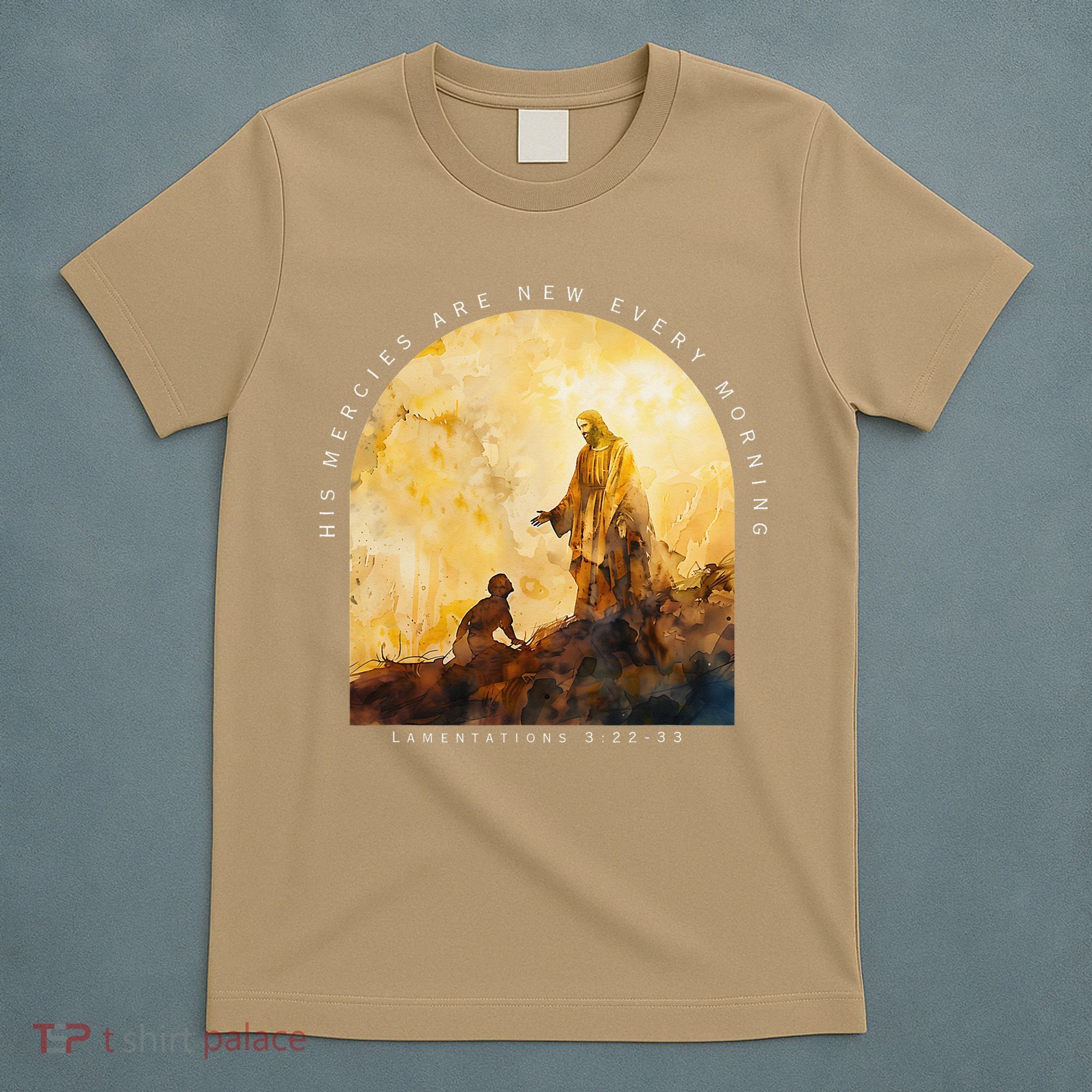Christian His Mercies Are New Every Morning Bible Jesus T-Shirt