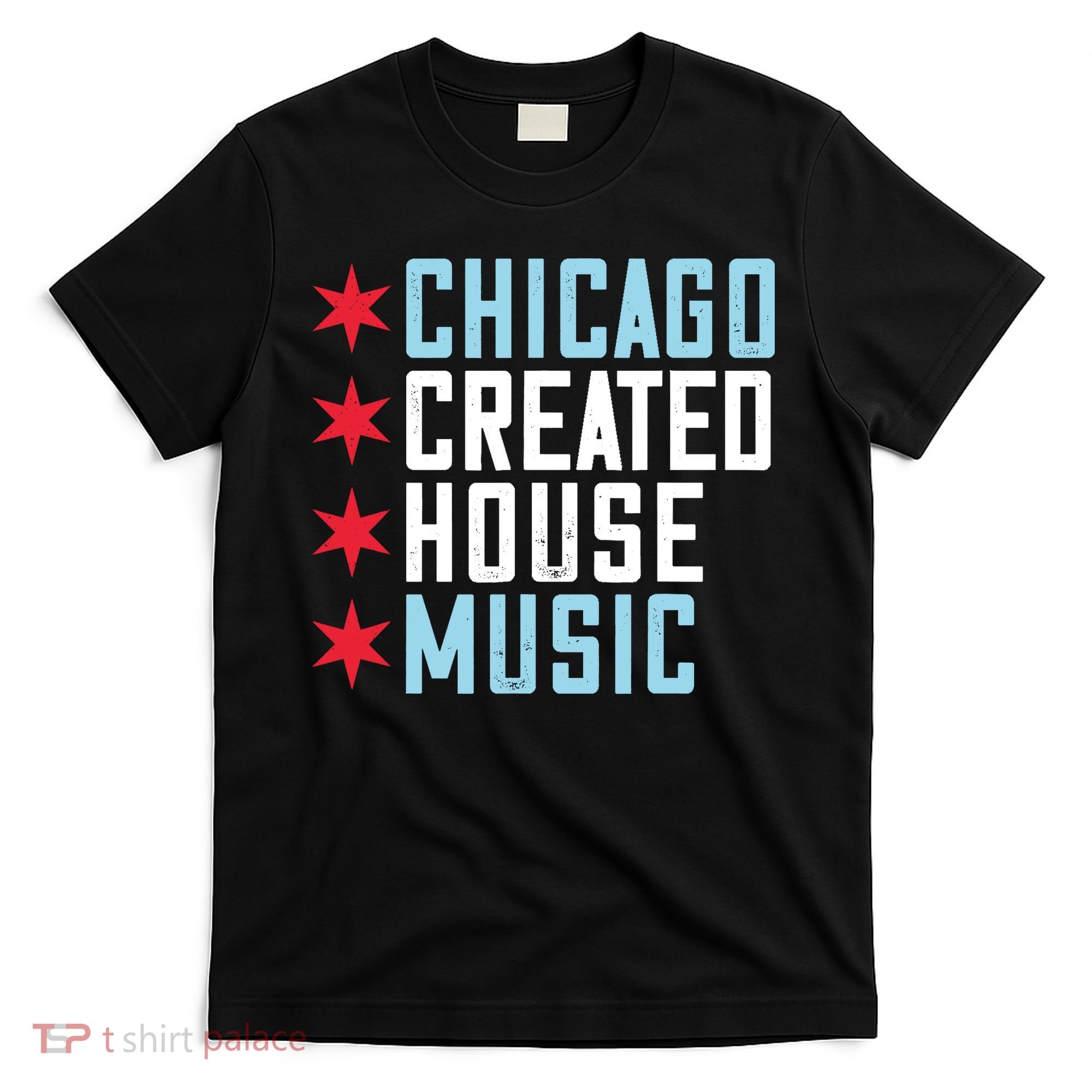 Chicago House Music Vintage DJ EDM T-Shirt