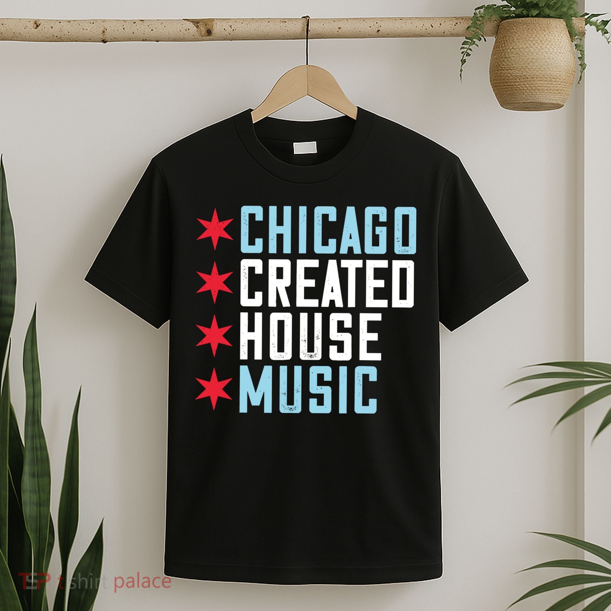 Chicago House Music Vintage DJ EDM T-Shirt