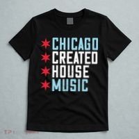 Chicago House Music Vintage DJ EDM T-Shirt thumb 5