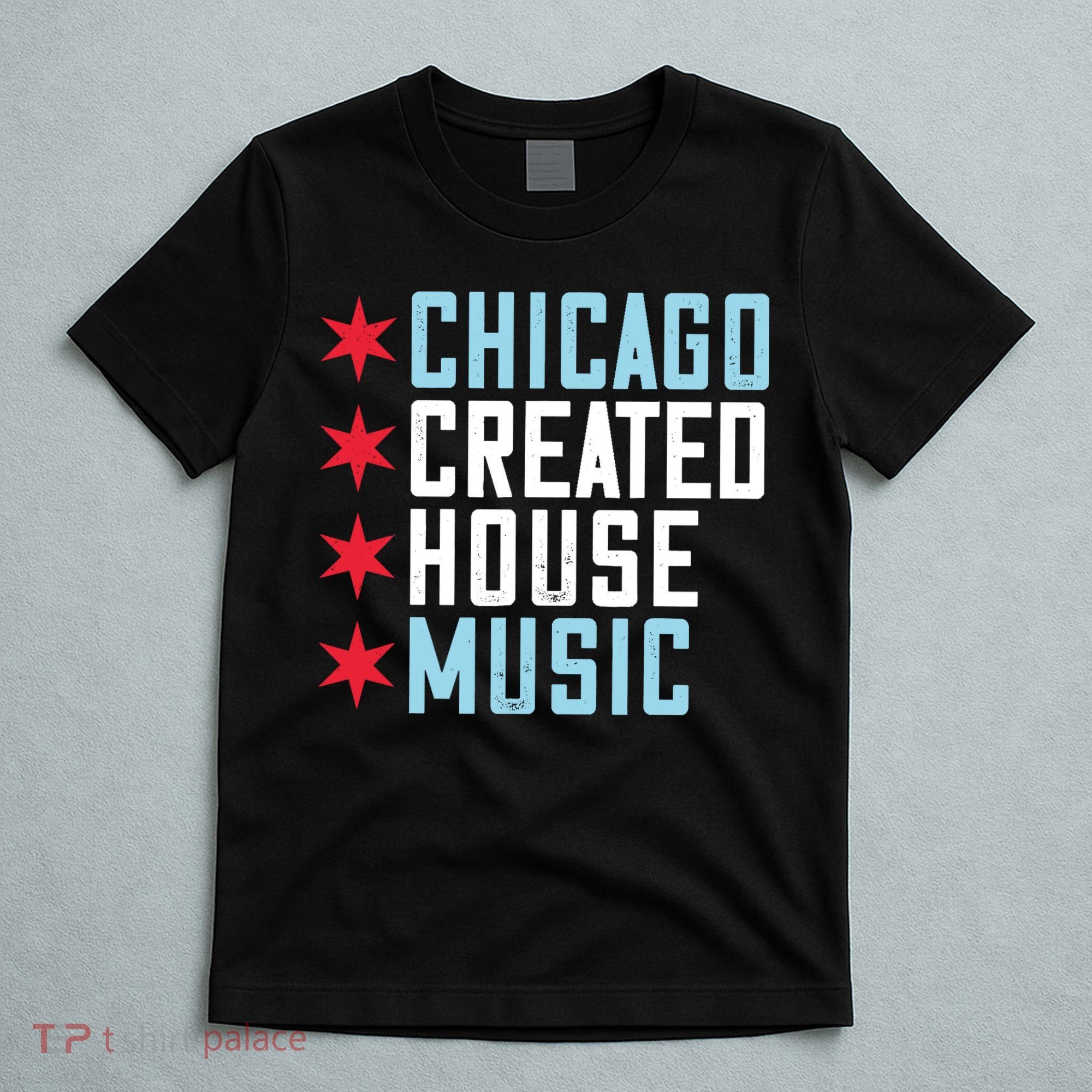 Chicago House Music Vintage DJ EDM T-Shirt
