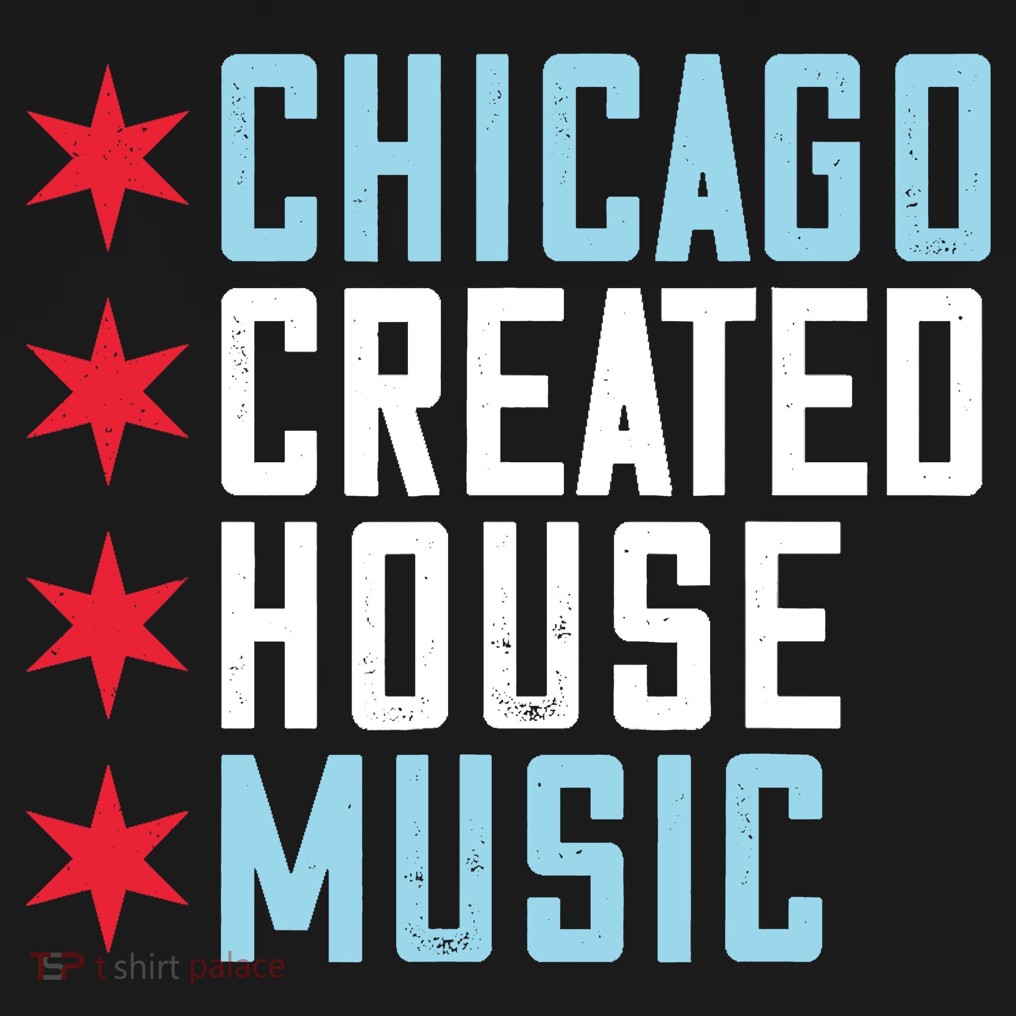 Chicago House Music Vintage DJ EDM T-Shirt