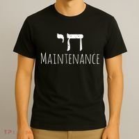 Chai High Maintenance Funny Hebrew Jewish T-Shirt thumb 3