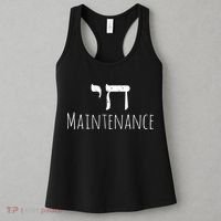 Chai High Maintenance Funny Hebrew Jewish Women's Tank Top thumb 3