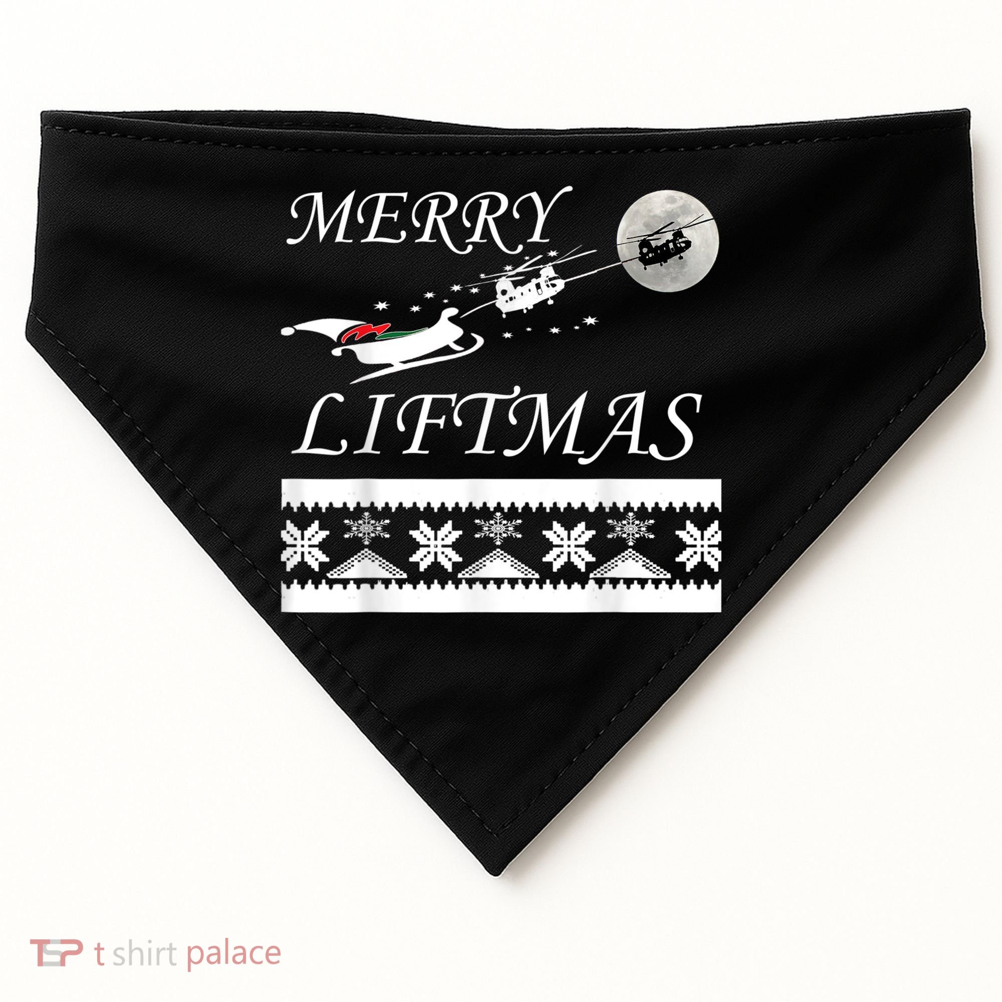 Chinook Helicopter Mechanic 15U MOS CH 47 Repairer & Pilot USA-Made Doggie Bandana