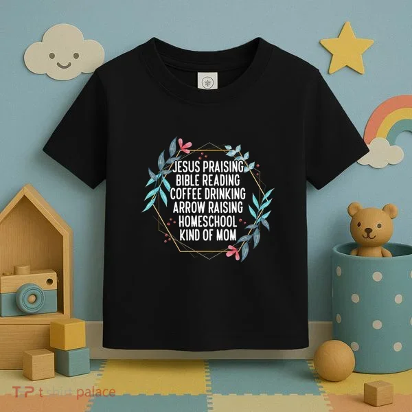 Christian Homeschool Mom Toddler T-Shirt