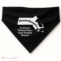 Click Hole Massachusetts In Nostra Vicinia Plura Sunt Dunkin Donuts USA-Made Doggie Bandana thumb 0