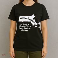 Click Hole Massachusetts In Nostra Vicinia Plura Sunt Dunkin Donuts T-Shirt thumb 4