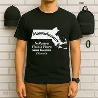 Click Hole Massachusetts In Nostra Vicinia Plura Sunt Dunkin Donuts T-Shirt thumb 6