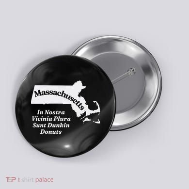 Click Hole Massachusetts In Nostra Vicinia Plura Sunt Dunkin Donuts Button