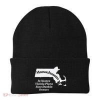 Click Hole Massachusetts In Nostra Vicinia Plura Sunt Dunkin Donuts Beanie thumb 0