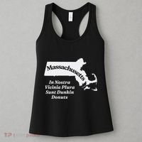 Click Hole Massachusetts In Nostra Vicinia Plura Sunt Dunkin Donuts Women's Tank Top thumb 3